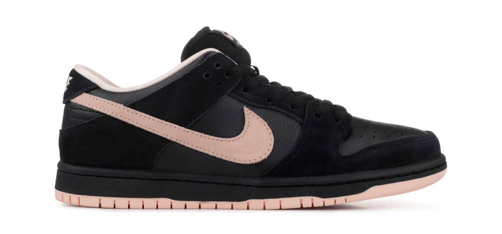 sb dunk low black washed coral