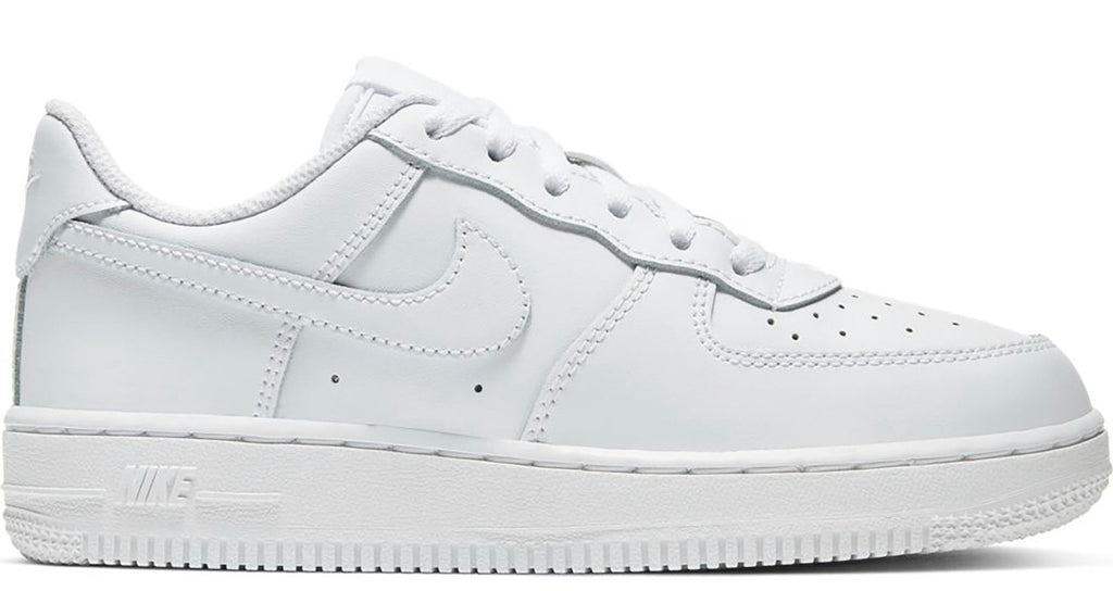 nike air force ones triple white