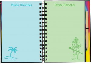 Scratch & Sketch Book - Pirates Tale