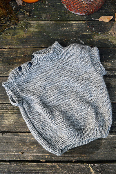 baby knitted vest