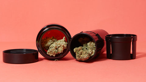 Empty weed containers