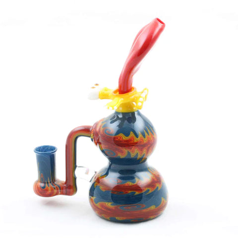 Goof Ball Glass 8 section Heady Dab Rig