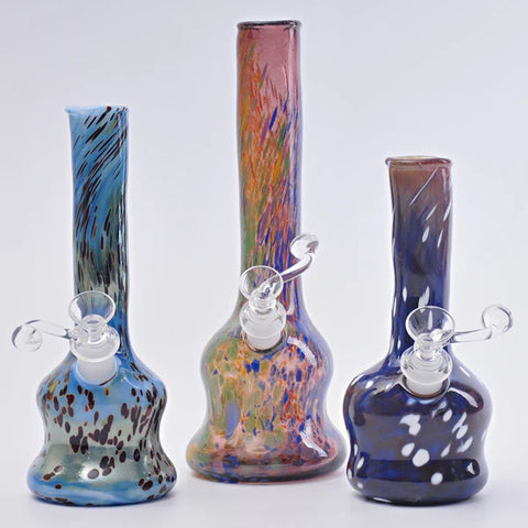 Special K Soft Glass Full Color Bell Dab Rig - Medium