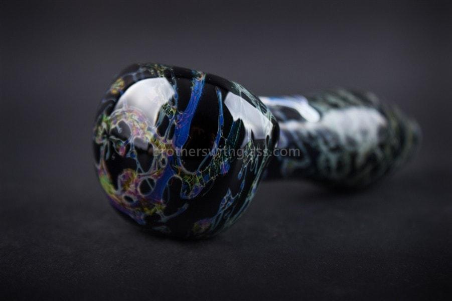 Chameleon Glass Bowl For Two Hand Pipe For Sale