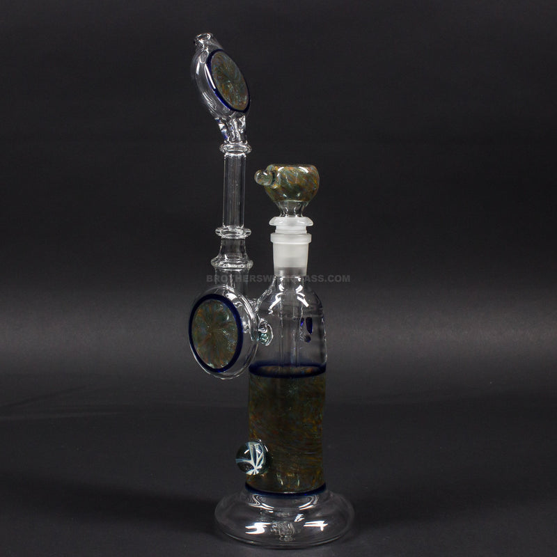 Chasteen Glassworks Old School Bubbler With Disc.