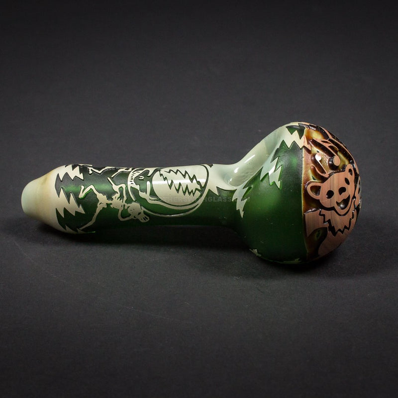 Liberty 503 Sandblasted With Cap Hand Pipe Grateful Dead Theme For Sale