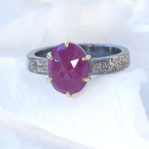 Stardust Ruby Ring