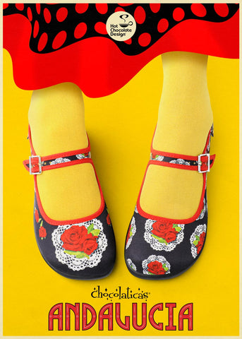 Chocolaticas® Andalucia Mary Jane Flat for kvinner