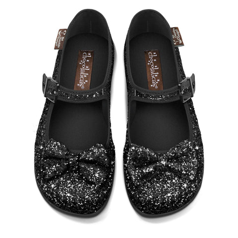 Chocolaticas® Dark Side Of The Rainbow Mary Jane Flat für Damen