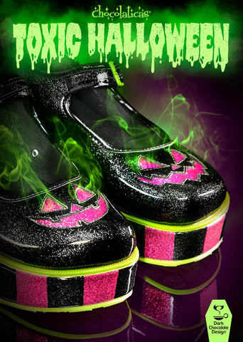 Chocolaticas® Toxic Halloween Women's Mary Jane Platform