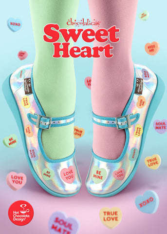 Chocolaticas® Sweet Heart Mary Jane Flat for kvinner