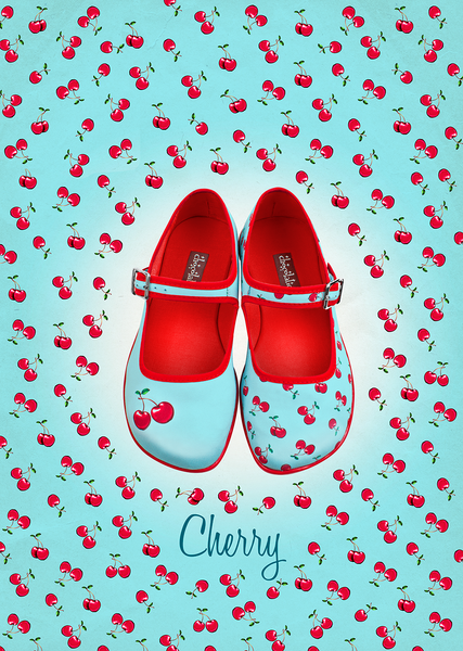 Chocolaticas® Cherry Women's Mary Jane Flat