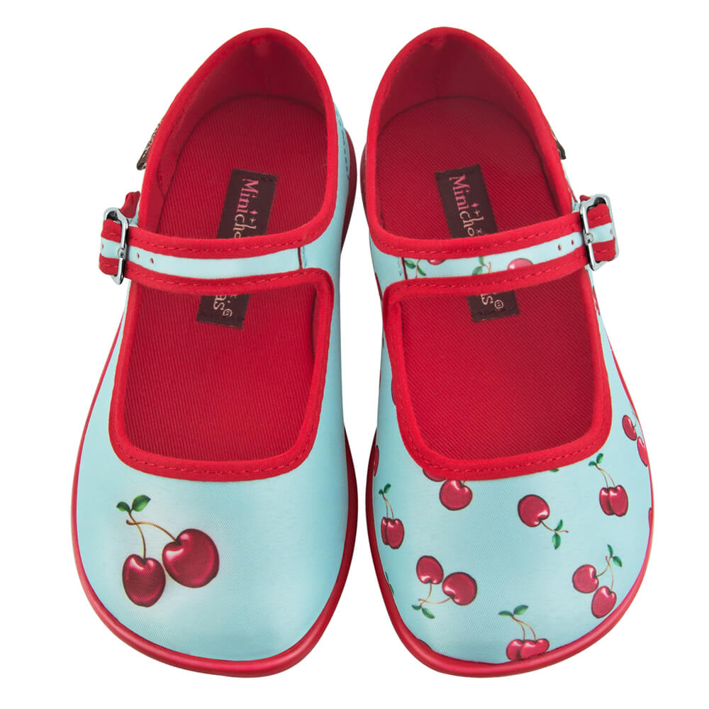 Балетки для девочек. Детские туфли Cherry made in Italy. Mini Cherry girl.