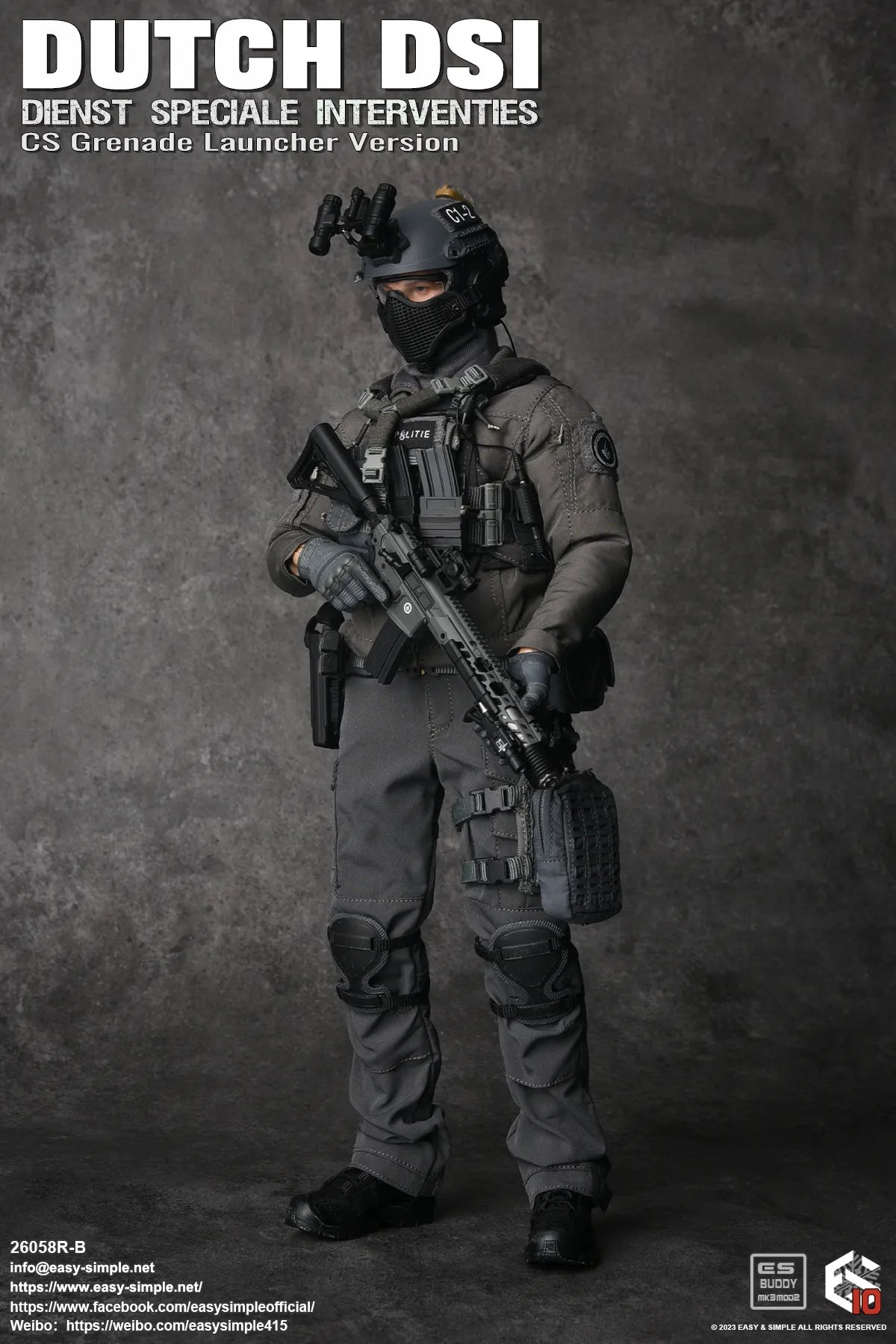 Dutch DSI CS Grenade Launcher Version - MINT IN BOX