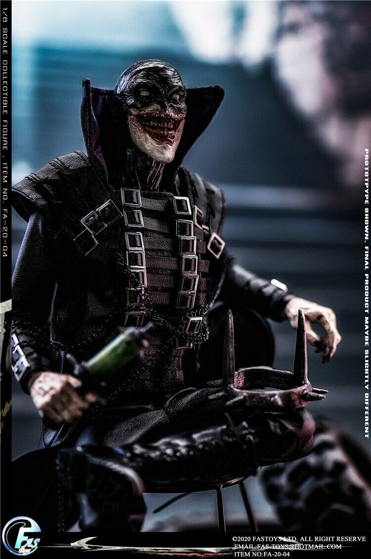 The Batman Who Laughs - Laughing Bat Angry Face Head Sculpt – BlackOpsToys