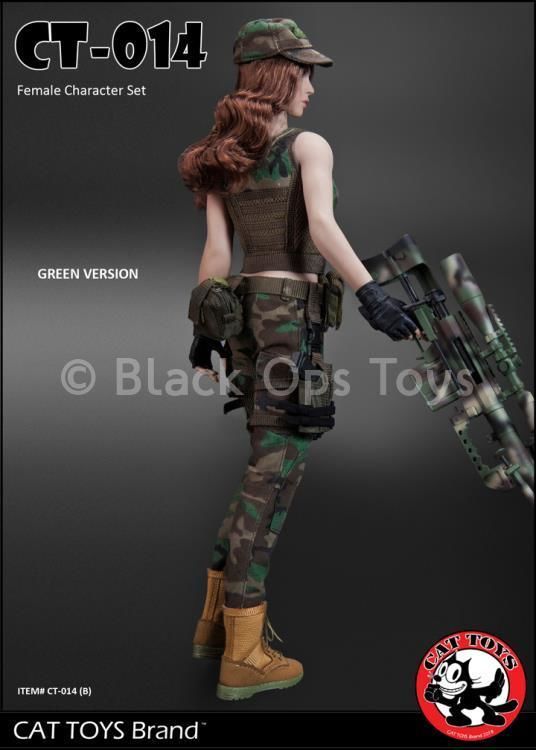 female soldier action figure