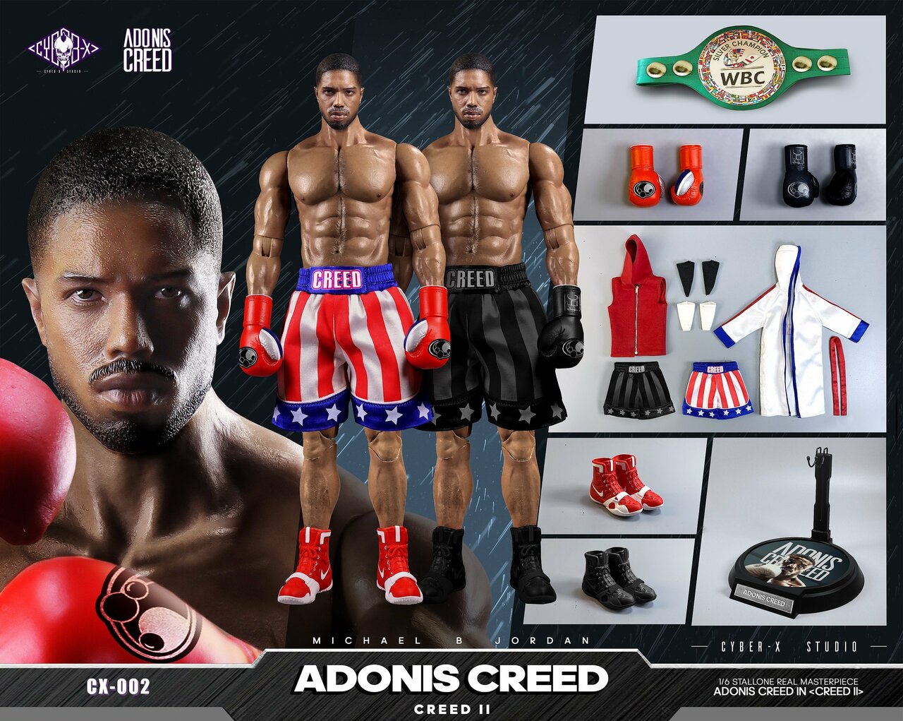 adonis creed gloves