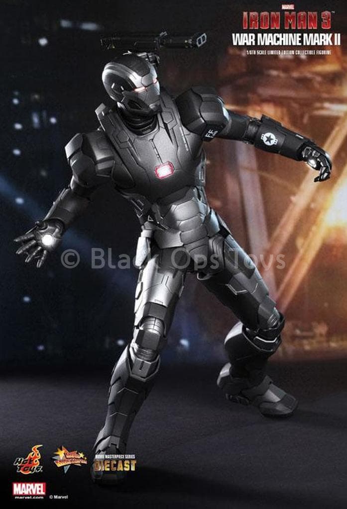 Iron Man 3 Diecast Metal War Machine Mark Ii Mint In Box