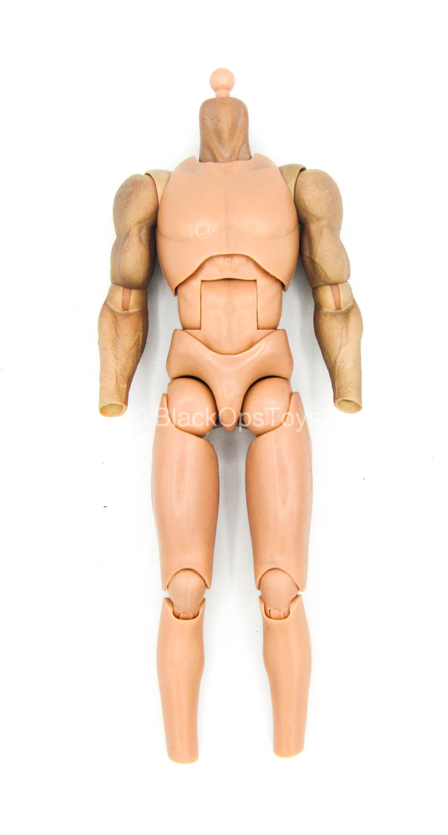 Gi Joe Zartan Male Base Body W Muscle Arms Blackopstoys