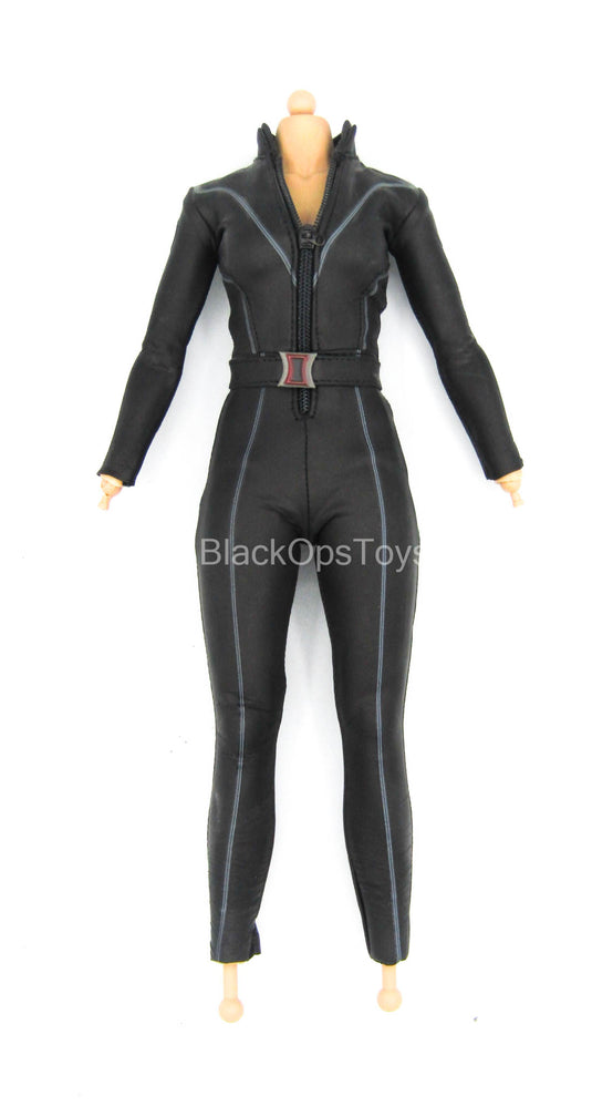 1708 / Shadow Full Body Suit / Black