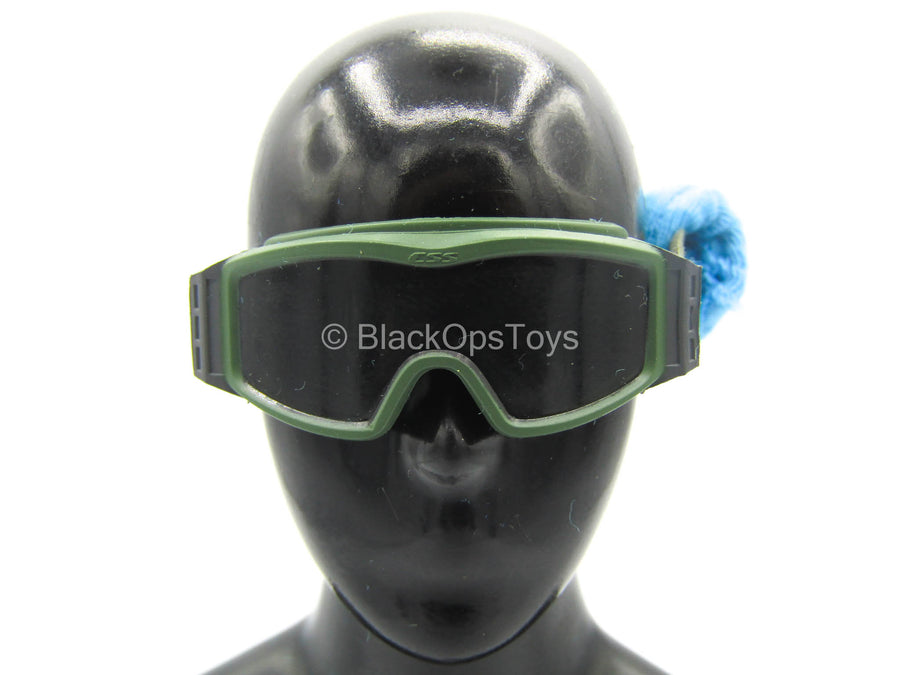 Female Pla Peacekeeper Green Goggles W Blue Dust Cover Blackopstoys