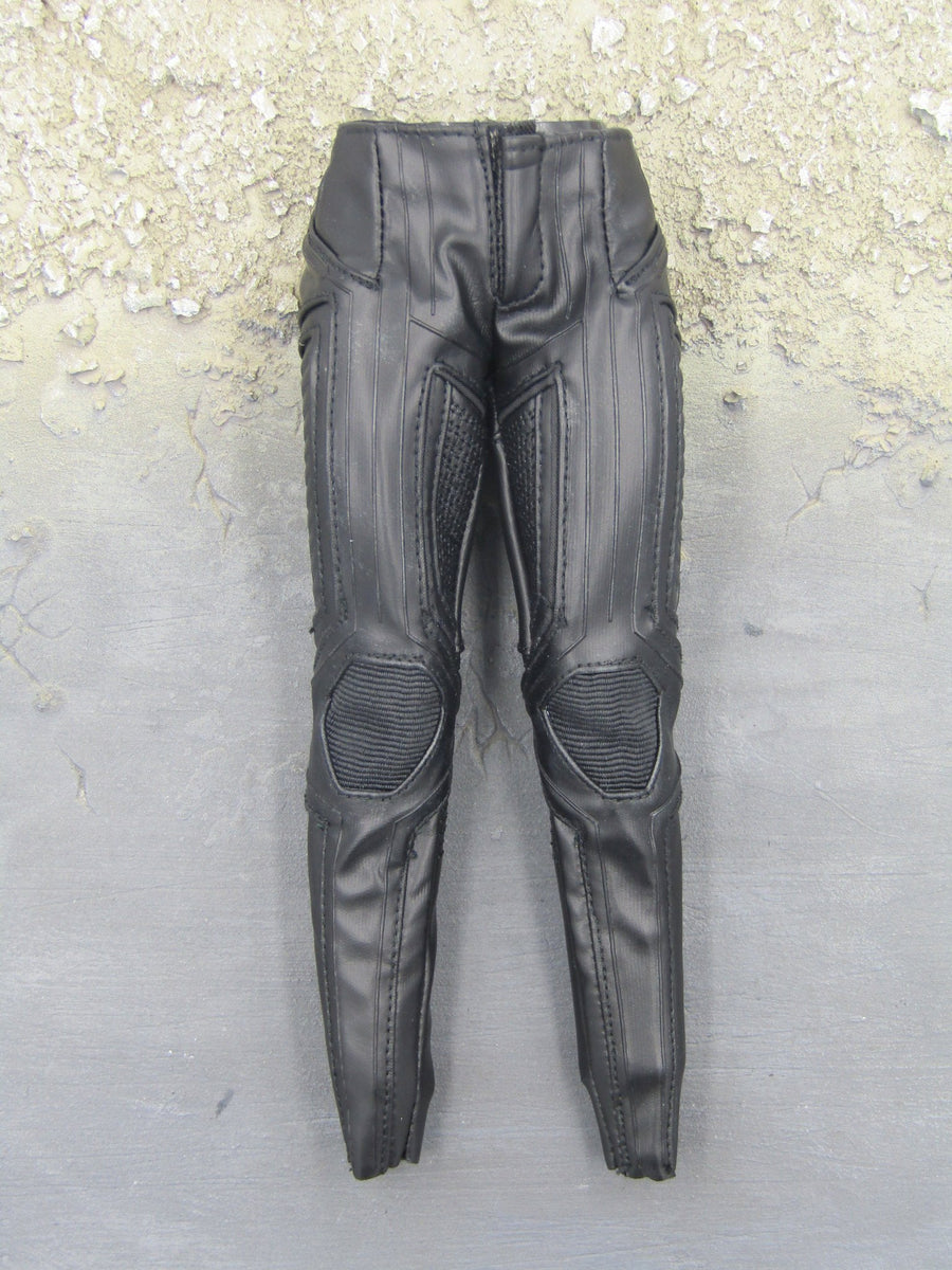 black leather like pants