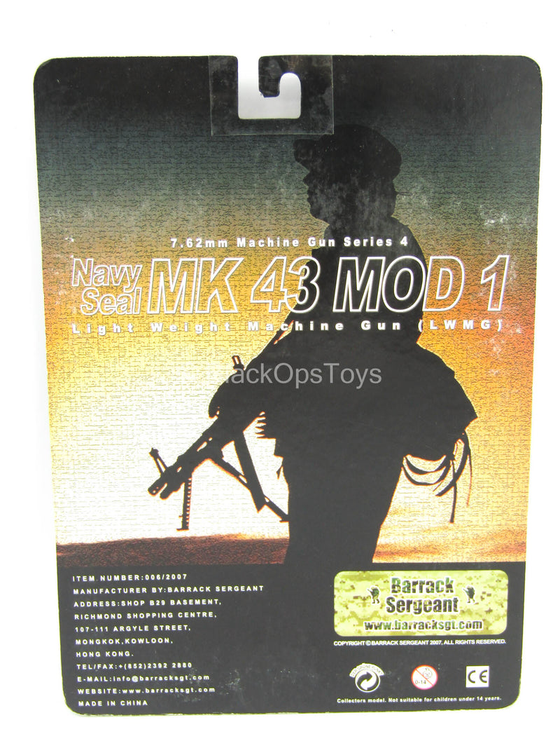 Navy Seal MK43 MOD1 Light Machine Gun - MINT IN BOX – BlackOpsToys