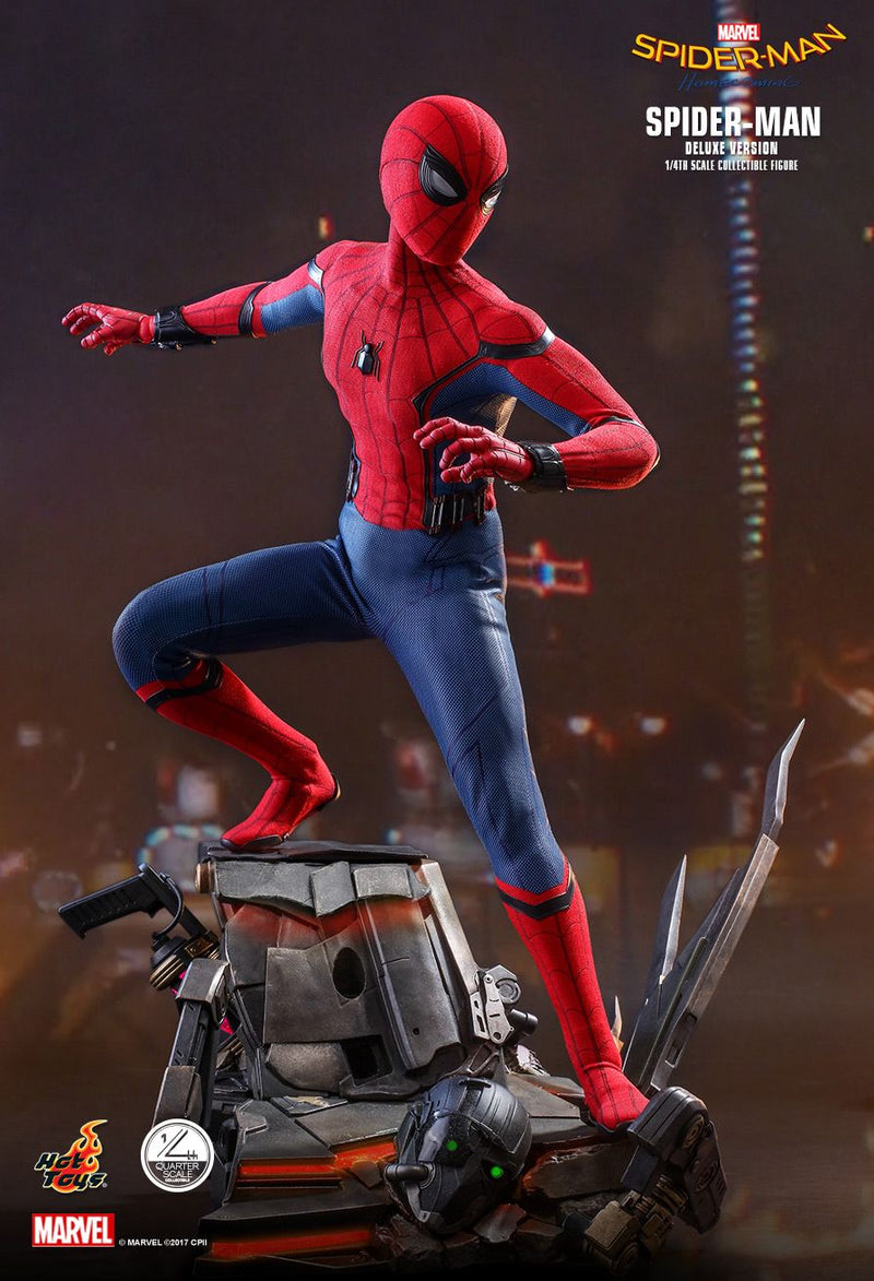 ホットトイズ スパイダーマン 1/4 デラックスバージョン フィギュア