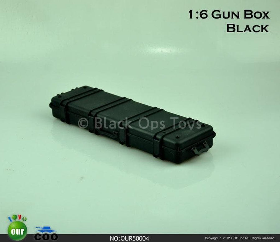 1 6 Pelican Military Black Gun Case - mors rail gun roblox