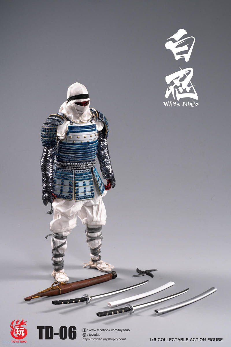 White Ninja - Male Body w/Ninja Uniform & Hood