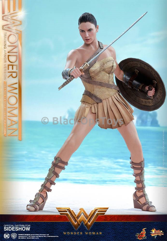 hot toys wonder woman training armor