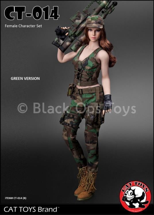 female soldier action figure