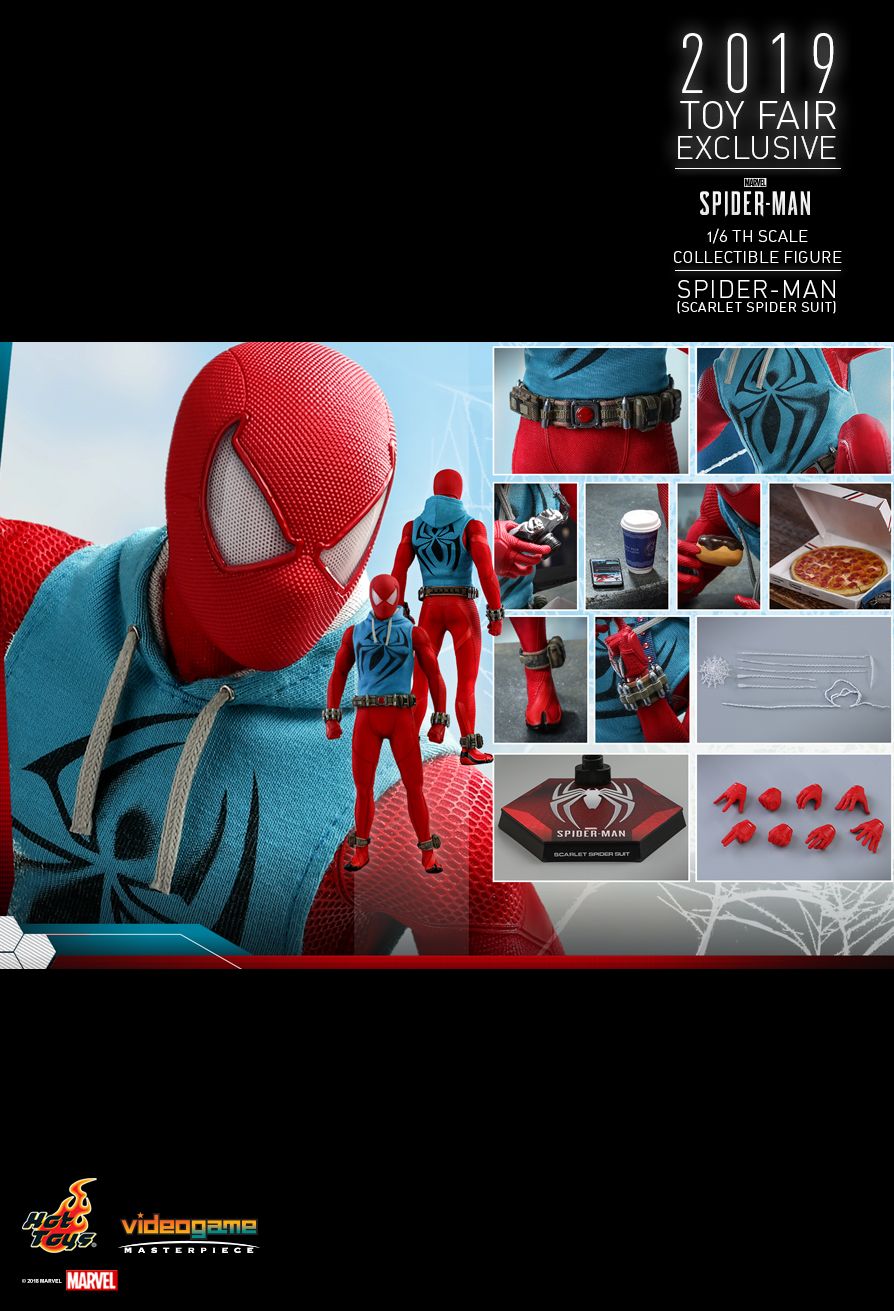 scarlet spider hot toys