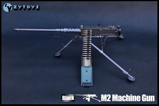 M2 Browning Machine Gun Black Version Mint In Box Blackopstoys - m2 browning machine gun scripted roblox