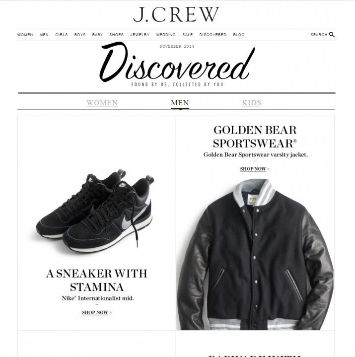 GOLDEN BEAR SPORTSWEAR FOR J. CREW MEN’S – Golden Bear Sportswear