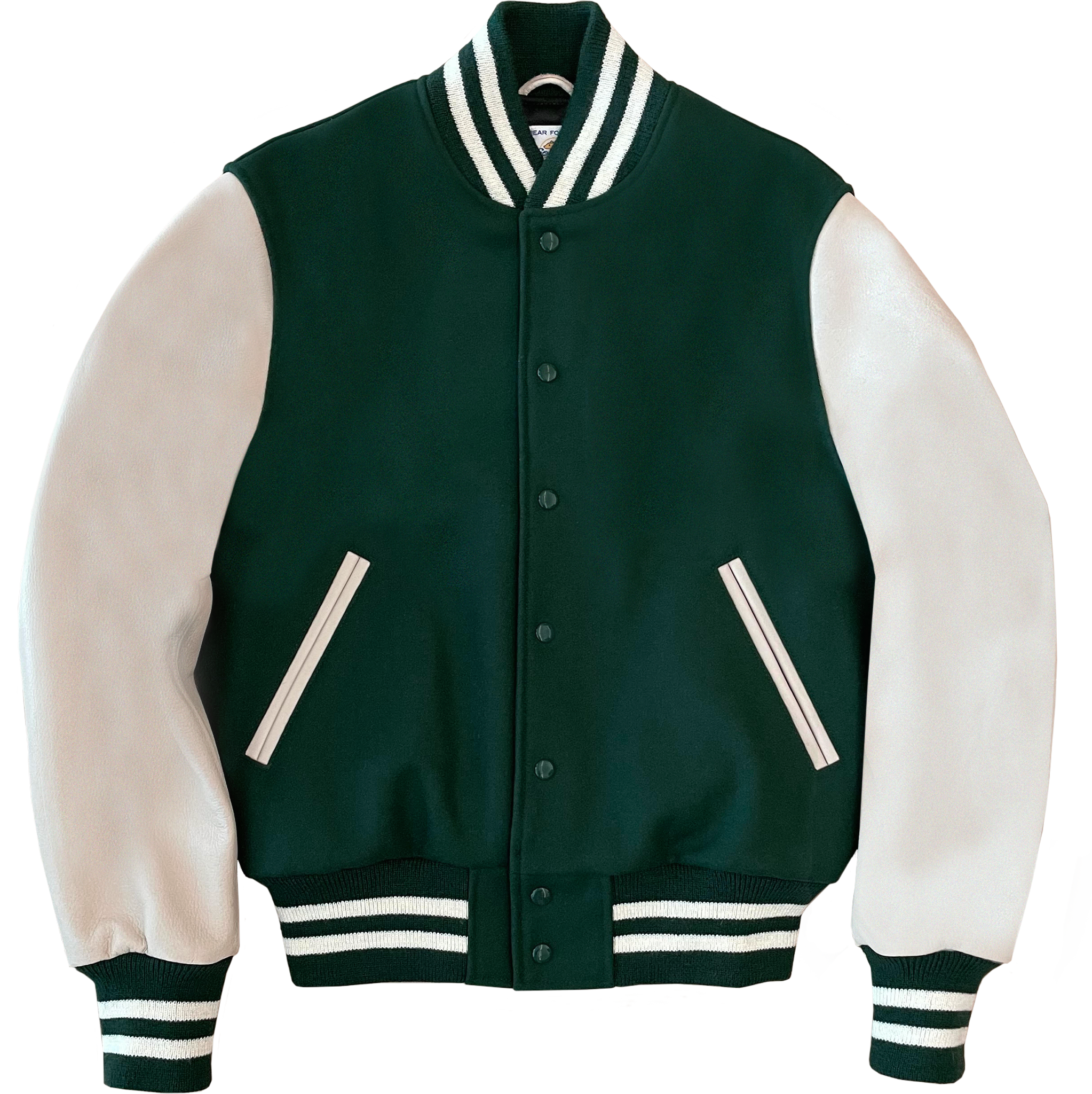 Forest/Stone Varsity Jacket