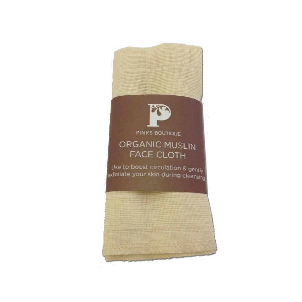 Organic Muslin Face Cloths, Natural Cosmetics, Organic Skincare