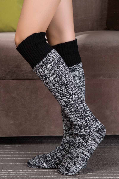 knit boot socks