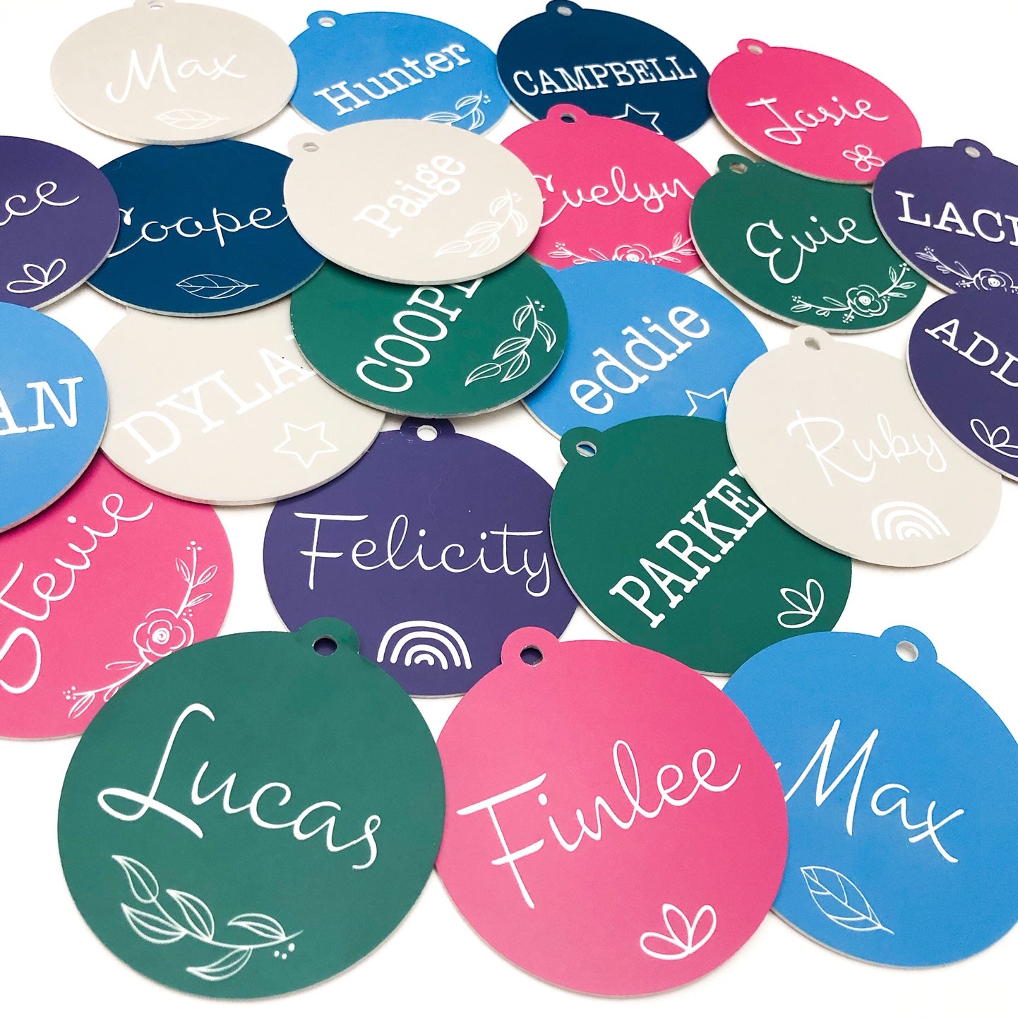 personalised bag tags