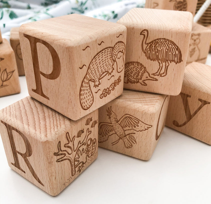 wholesale wooden baby blocks