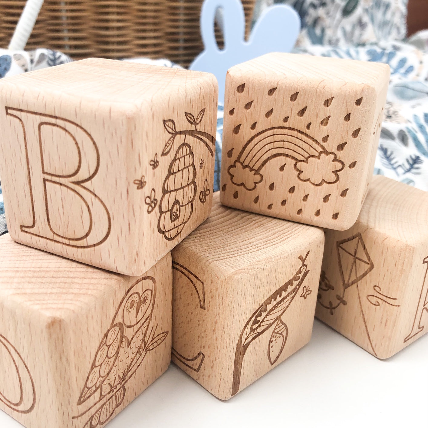 wholesale wooden baby blocks
