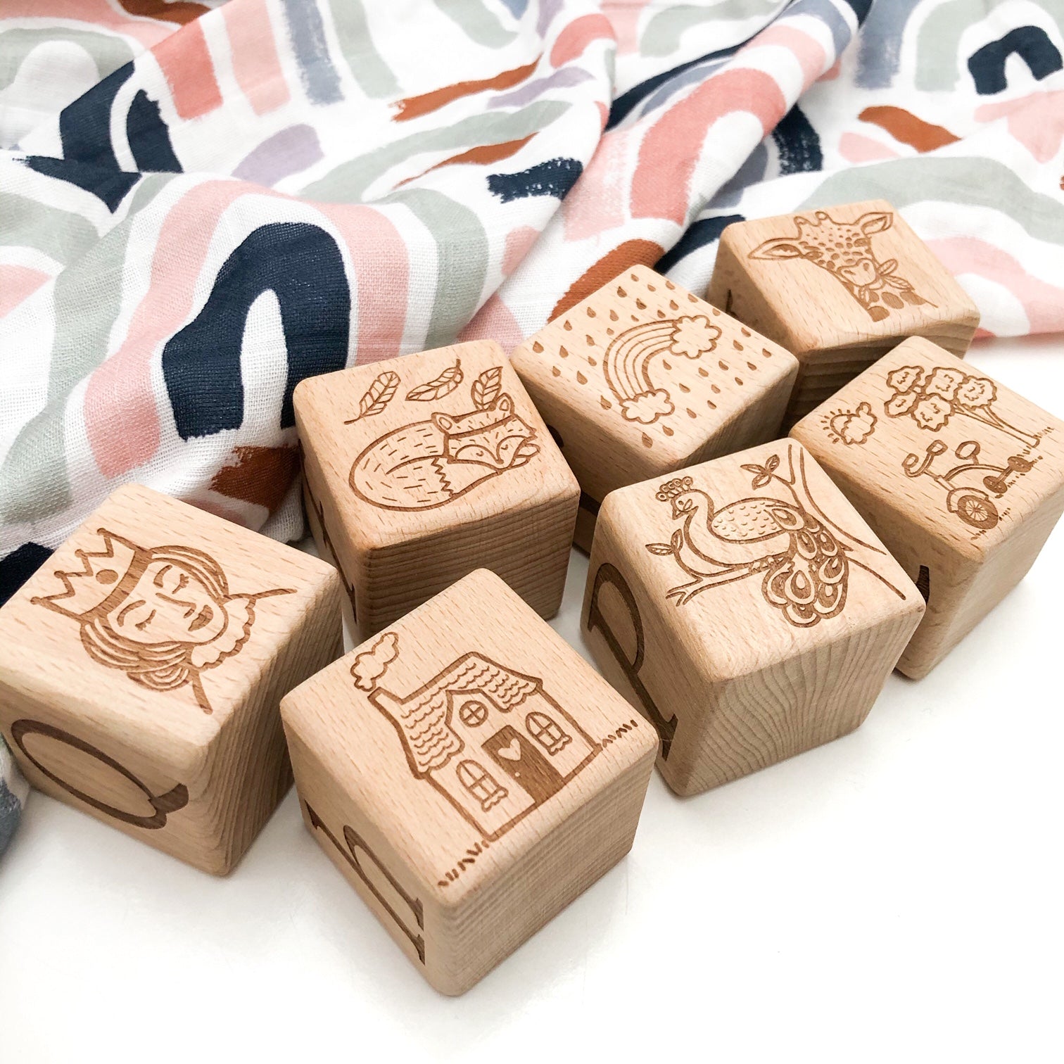 wholesale wooden baby blocks