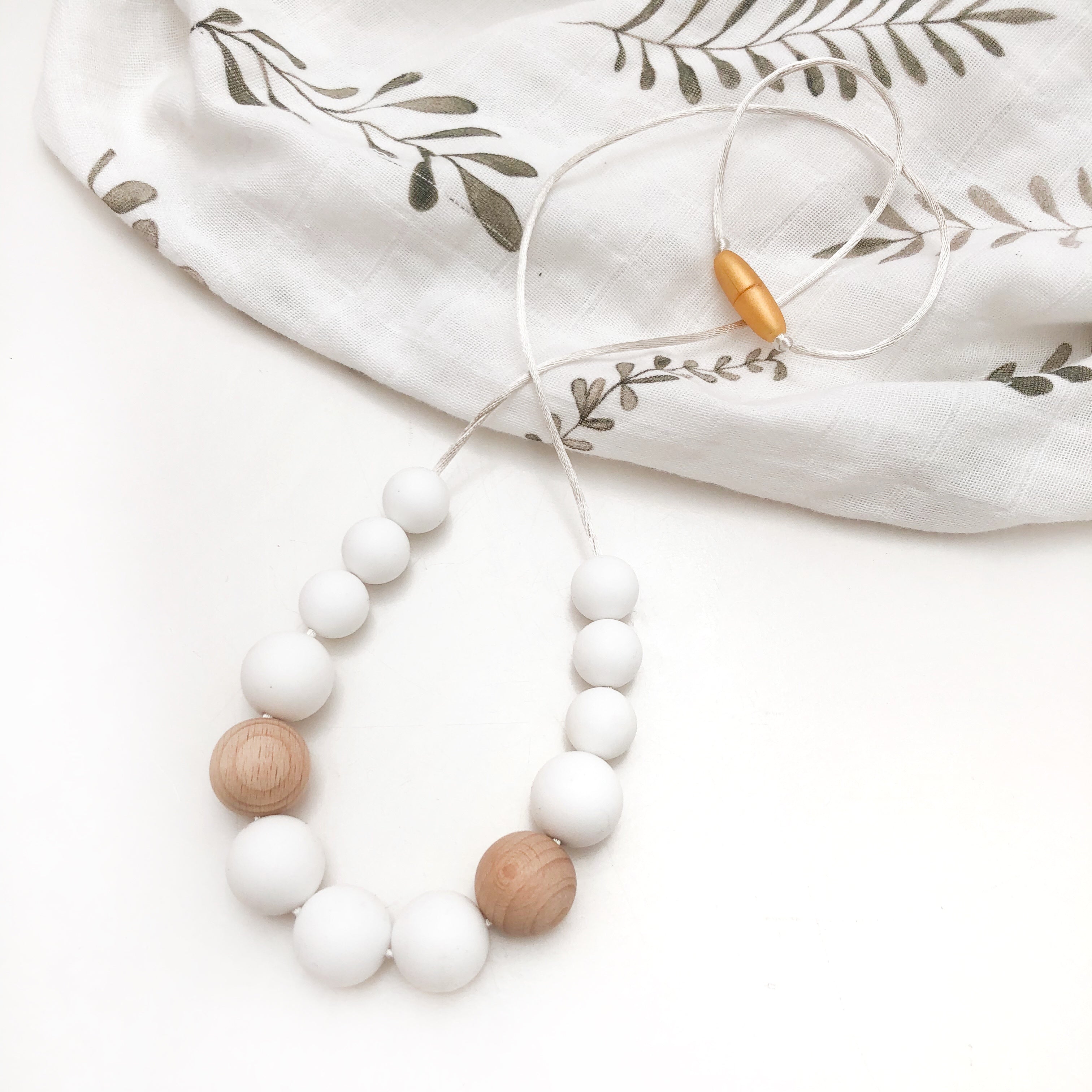 EVIE Silicone Nursing Necklace from one.chew.three - teething ...