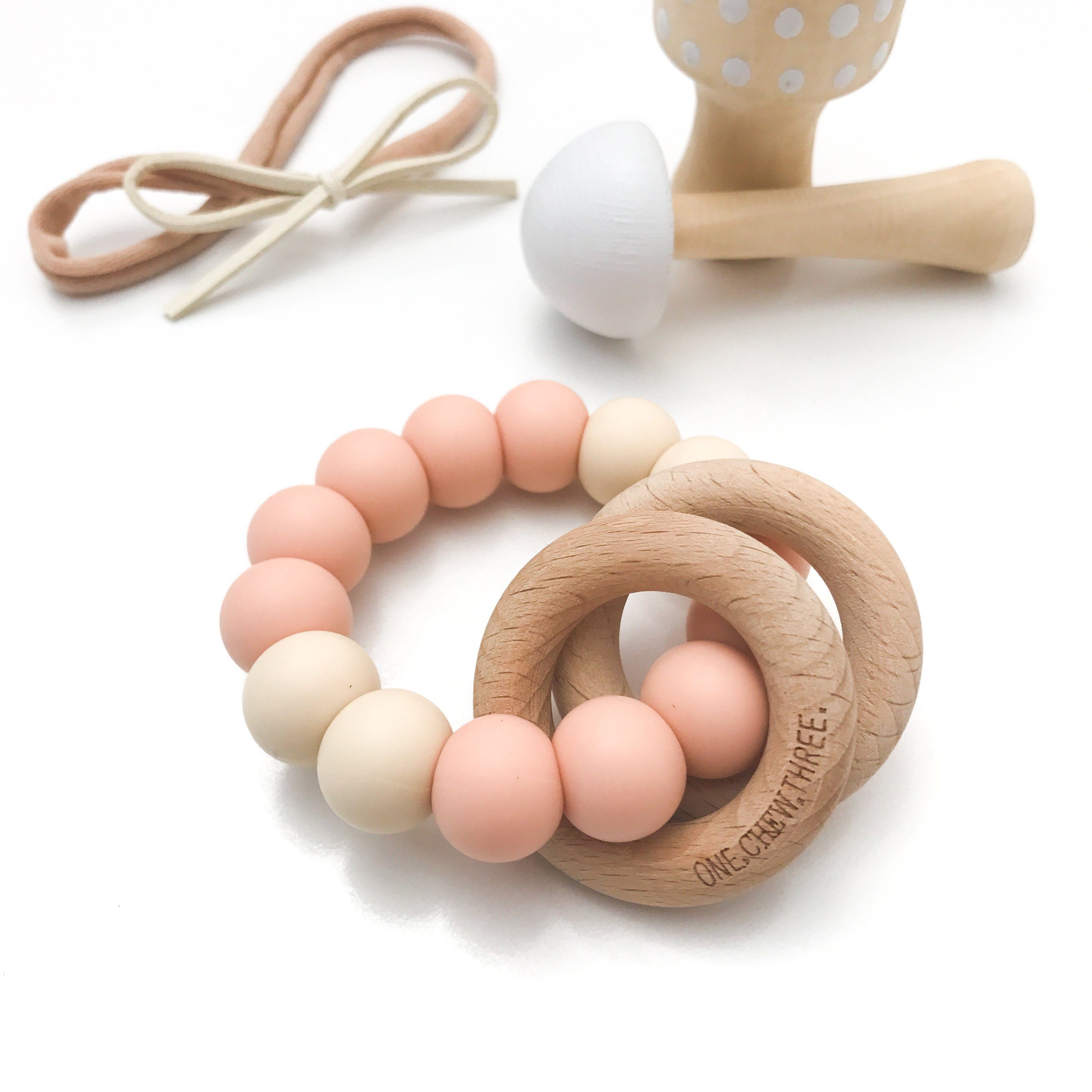 wooden teething toys