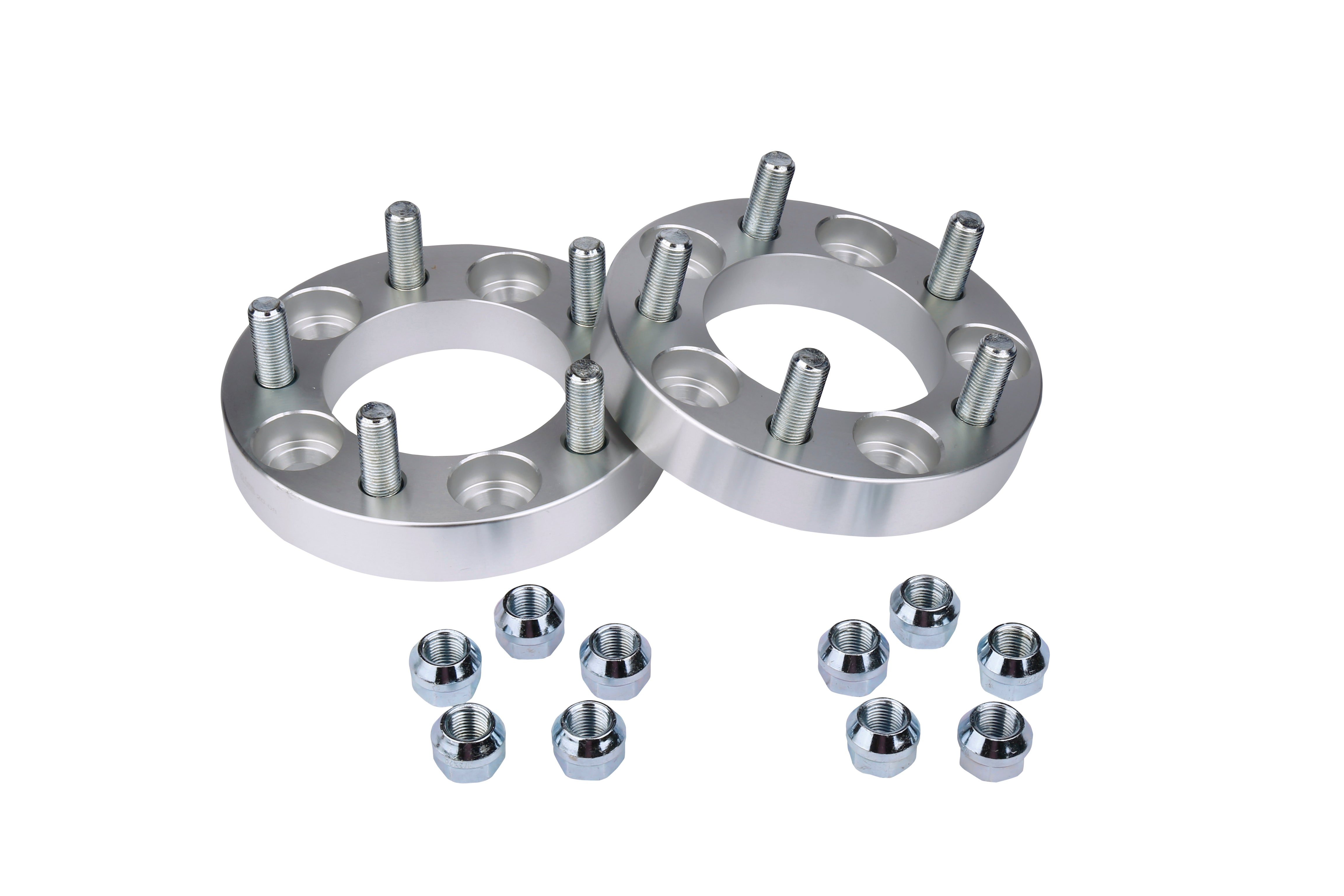 Wheel Spacer Set of 25x114.3mm Pattern Fits Ford and Jeep GWA Auto