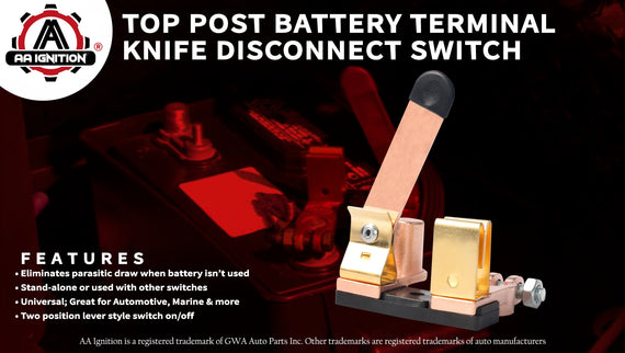 used top post battery