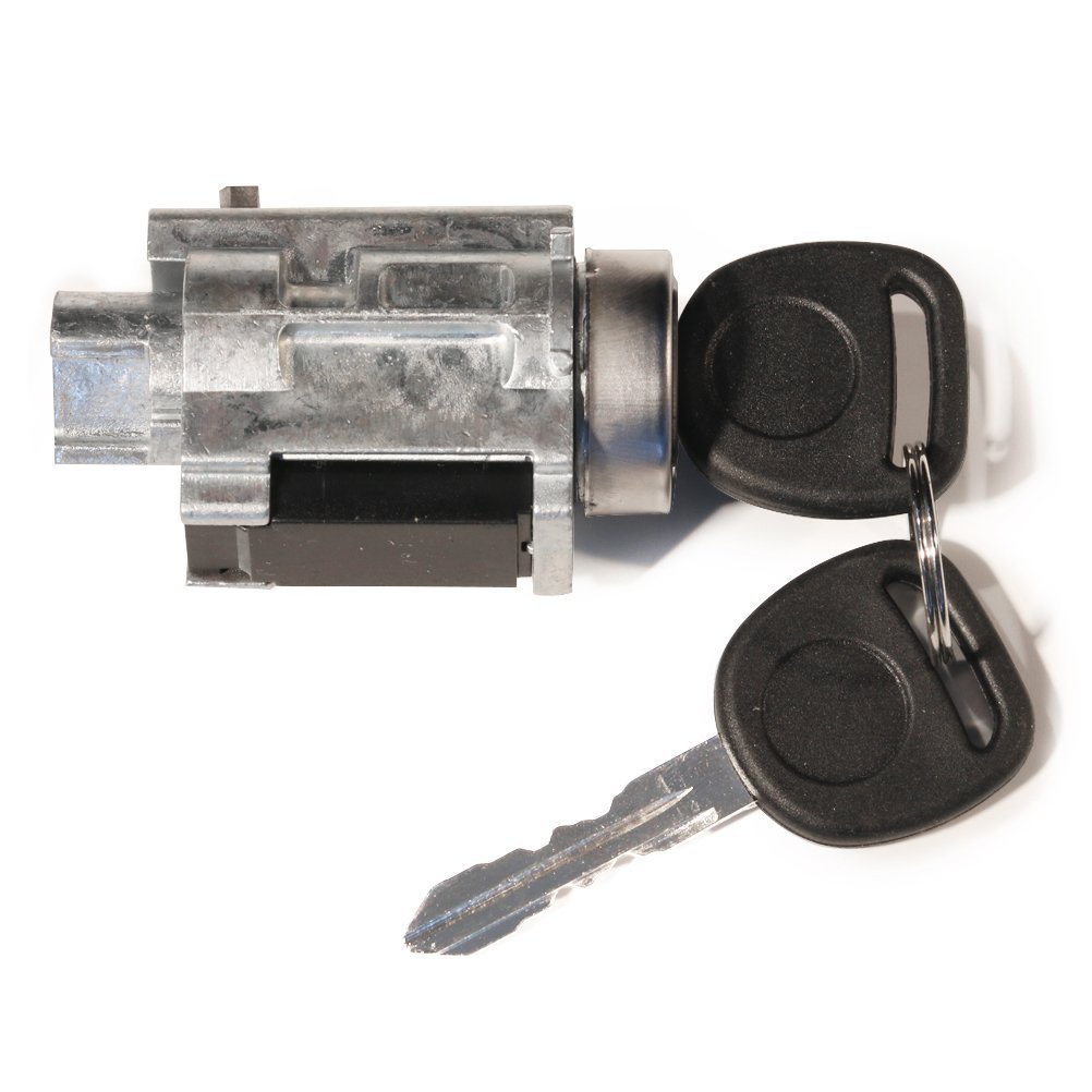 Lock Cylinder With Keys & Chip - Replaces# D1493F, 12458191 - Fits