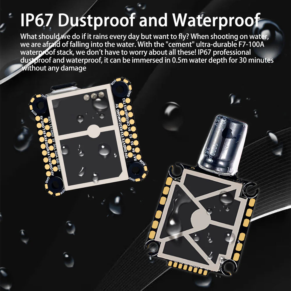 DarwinFPV Cement Ultra Durable F7 Waterproof Flight Controller