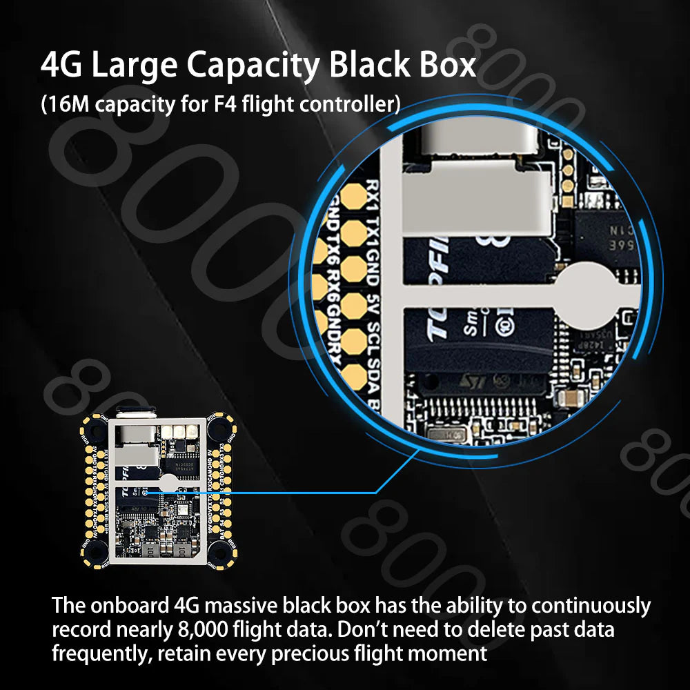 DarwinFPV Cement Ultra Durable F7 Waterproof Flight Controller