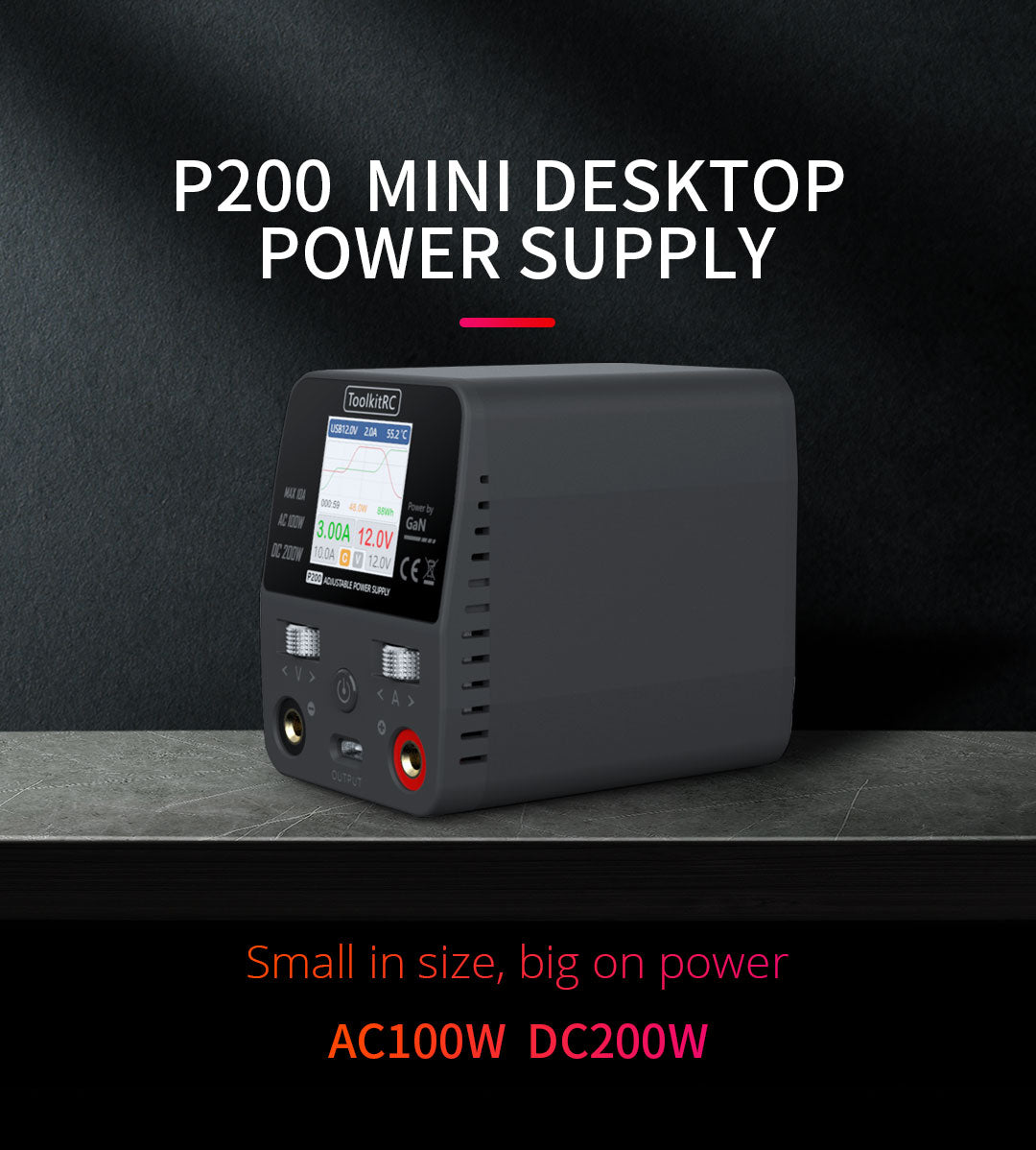 ToolkitRC P200 Power Supply